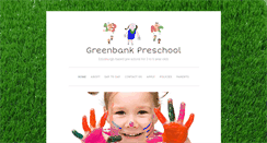 Desktop Screenshot of greenbankpreschool.org